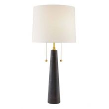 Sidney lampa stołowa 2xE27 12W z marmuru czarna